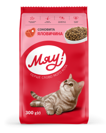 МЯУ Повнораціонний сухий корм для дорослих котів